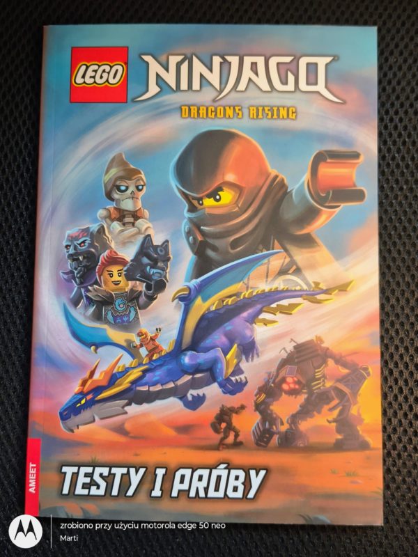 Książka Lego Ninjago " Testy i Próby "